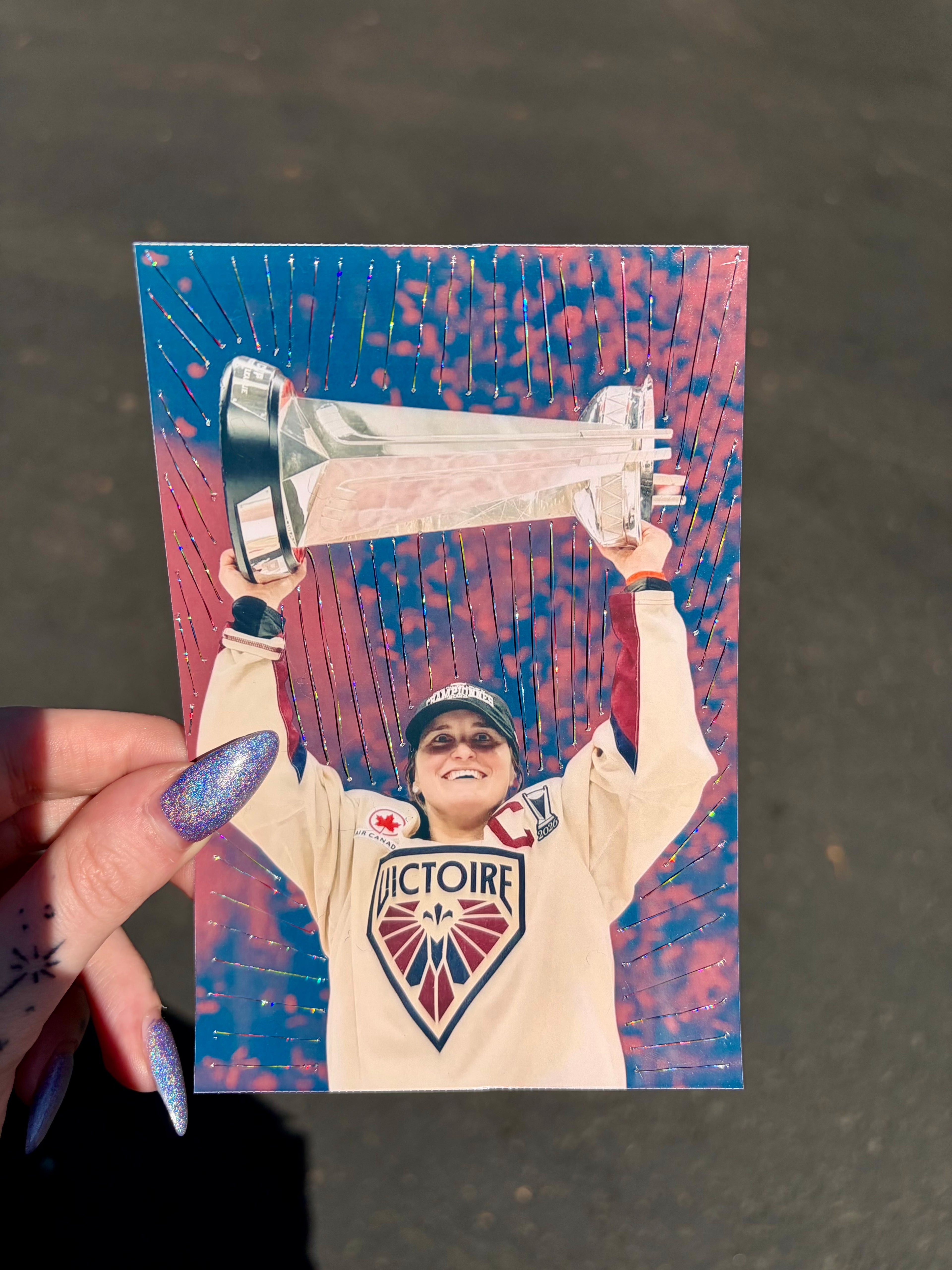 custom embroidered photo